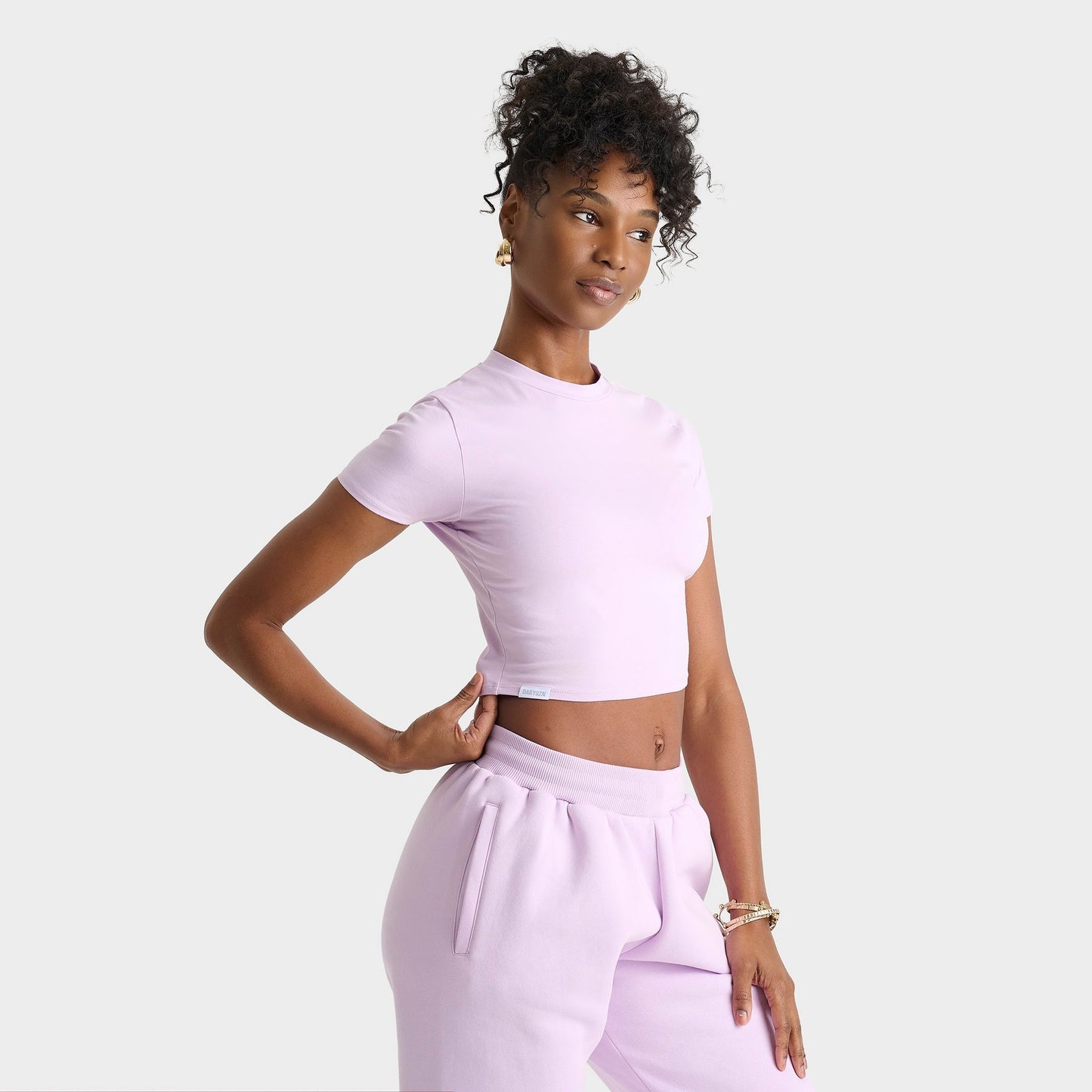 Women's DAILYSZN Baby T-Shirt - Lilac