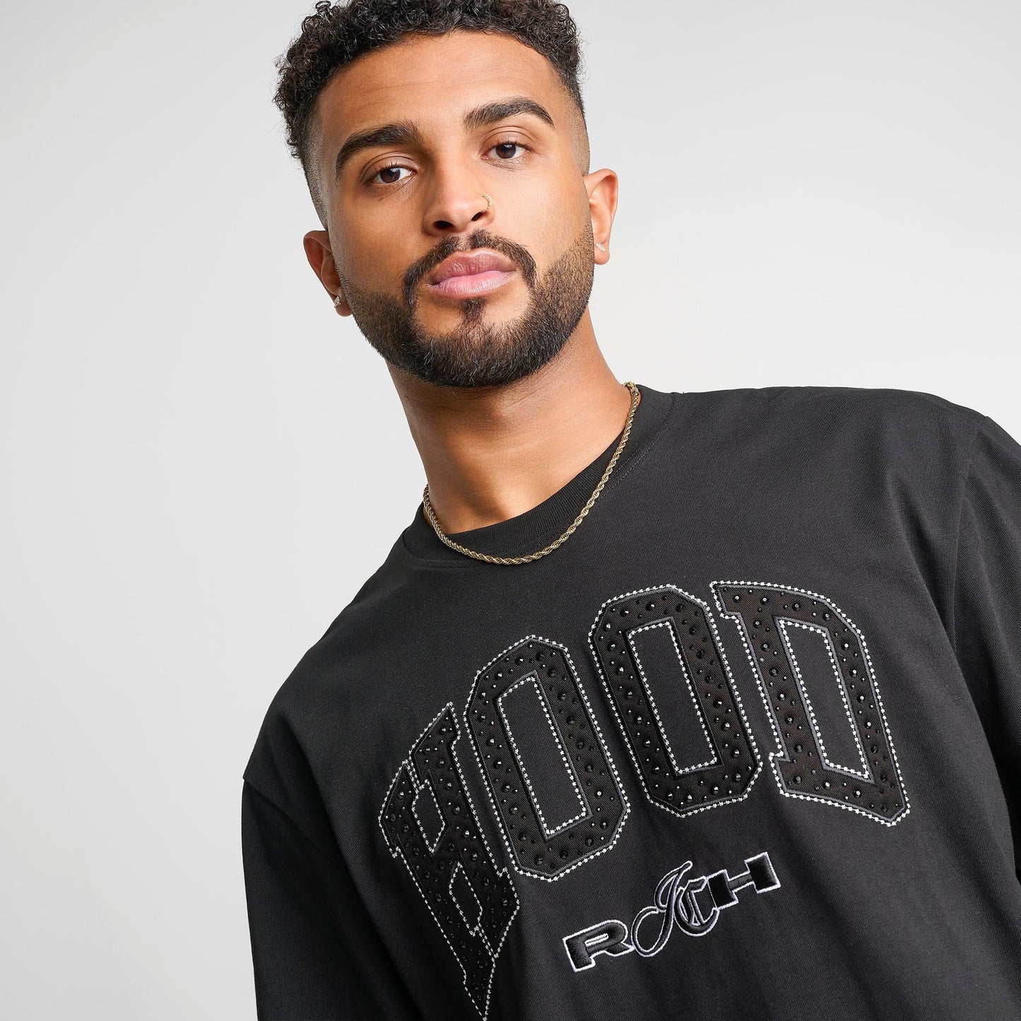 Men's Hoodrich Captain T-Shirt - Black