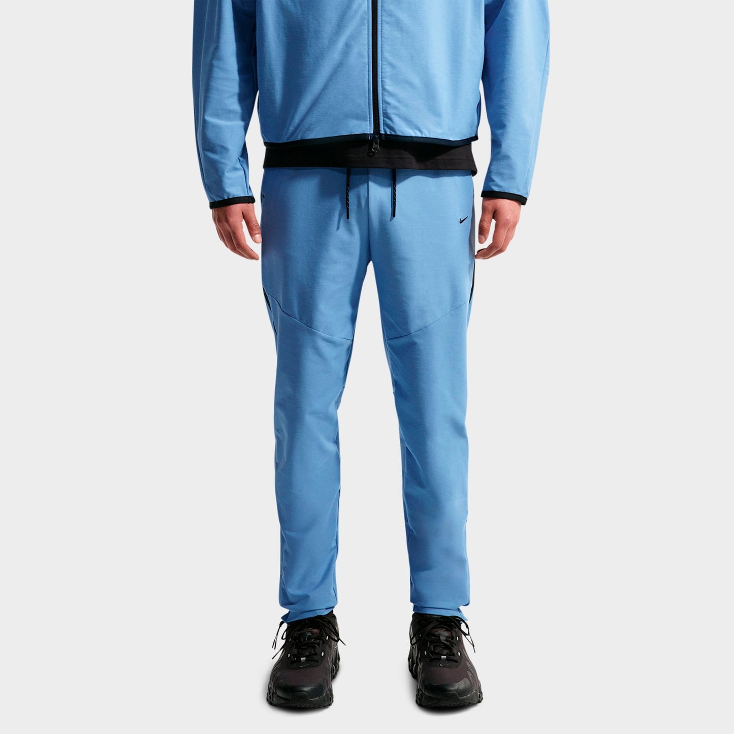 Men's Nike Tech Dri-FIT Shori Knit Pants - Work Blue/Black