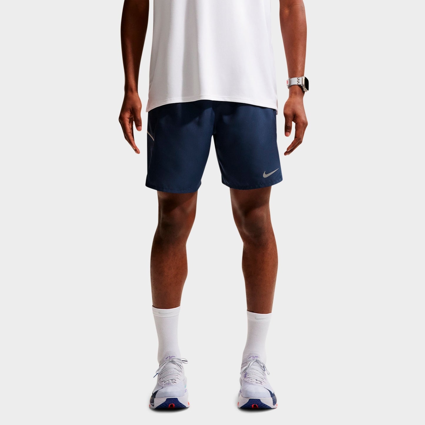 Men's Nike Miler Dri-FIT 7" Brief-Lined Running Shorts - Midnight Navy/Midnight Navy