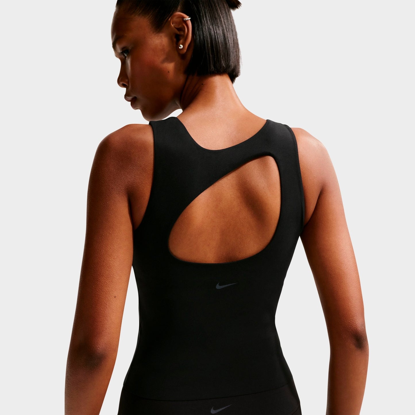 Women's Nike Zenvy Dri-FIT Tank Top - Black/Cool Grey