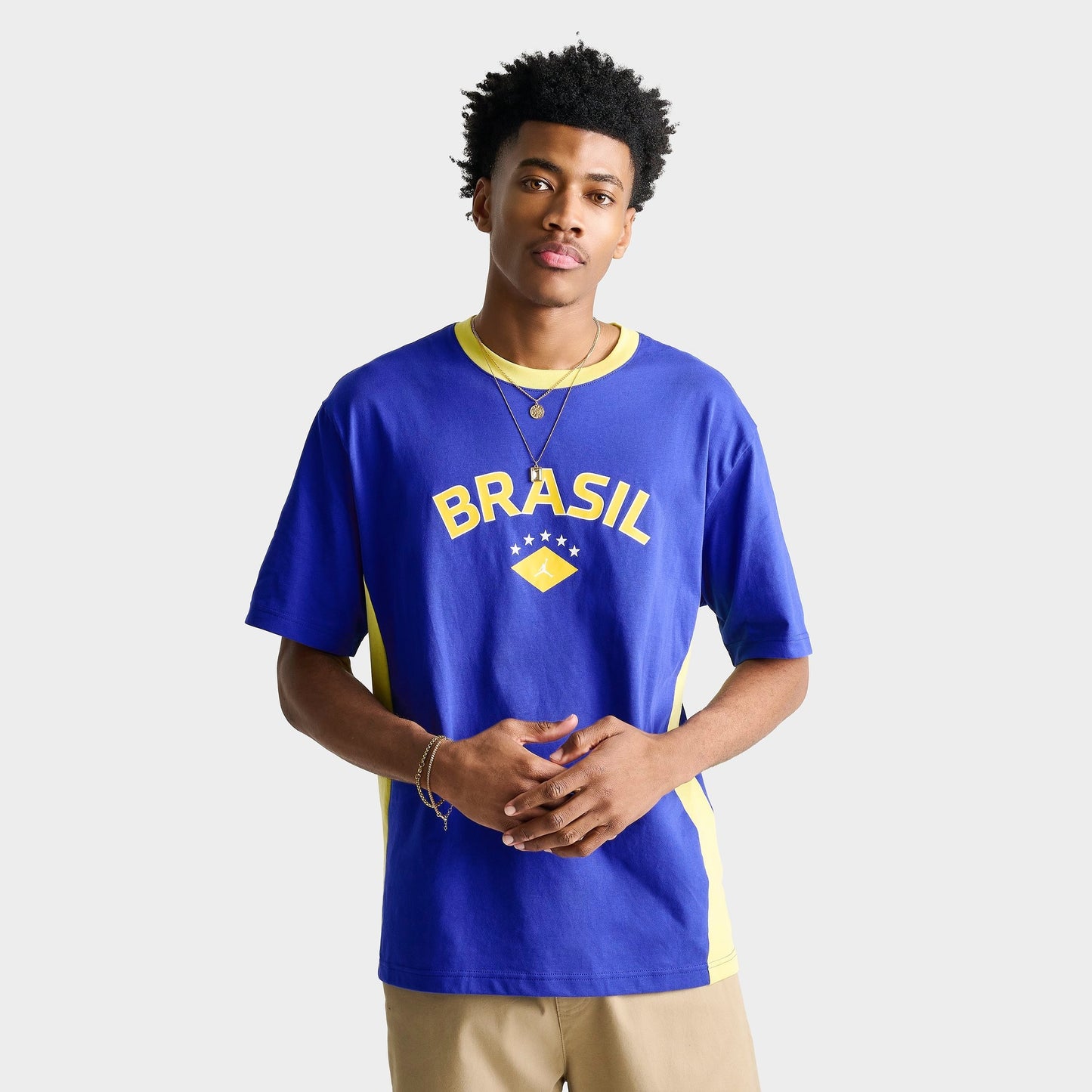 Men's Jordan 85 Brazil Graphic T-Shirt - Old Royal
