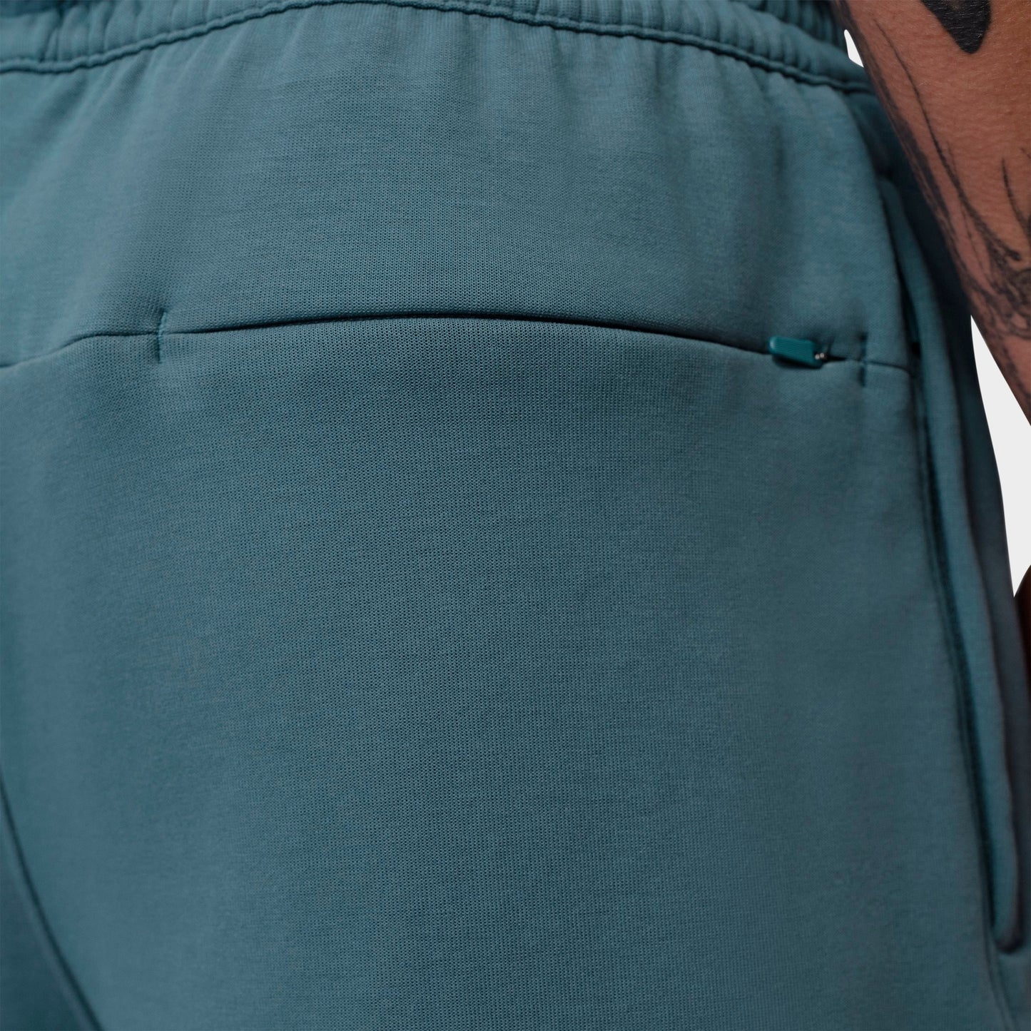 Men's Jordan Sport Hoop Fleece Shorts - Ash Green/Clear