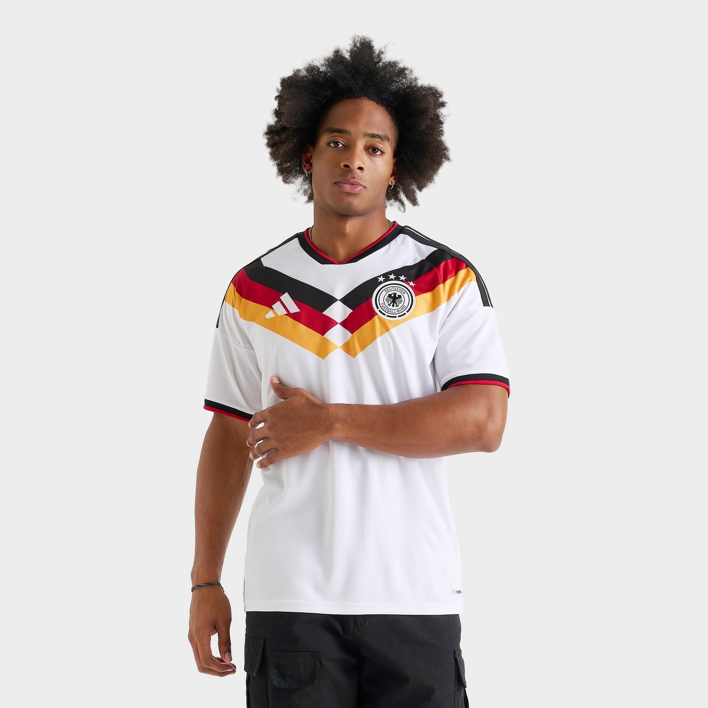 Men's adidas Germany 2026 Home Replica Soccer Jersey - White
