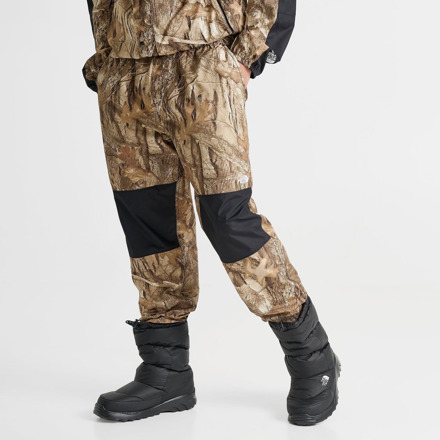 Men's The North Face Class V Forest Print Pants - Kelp/Tan
