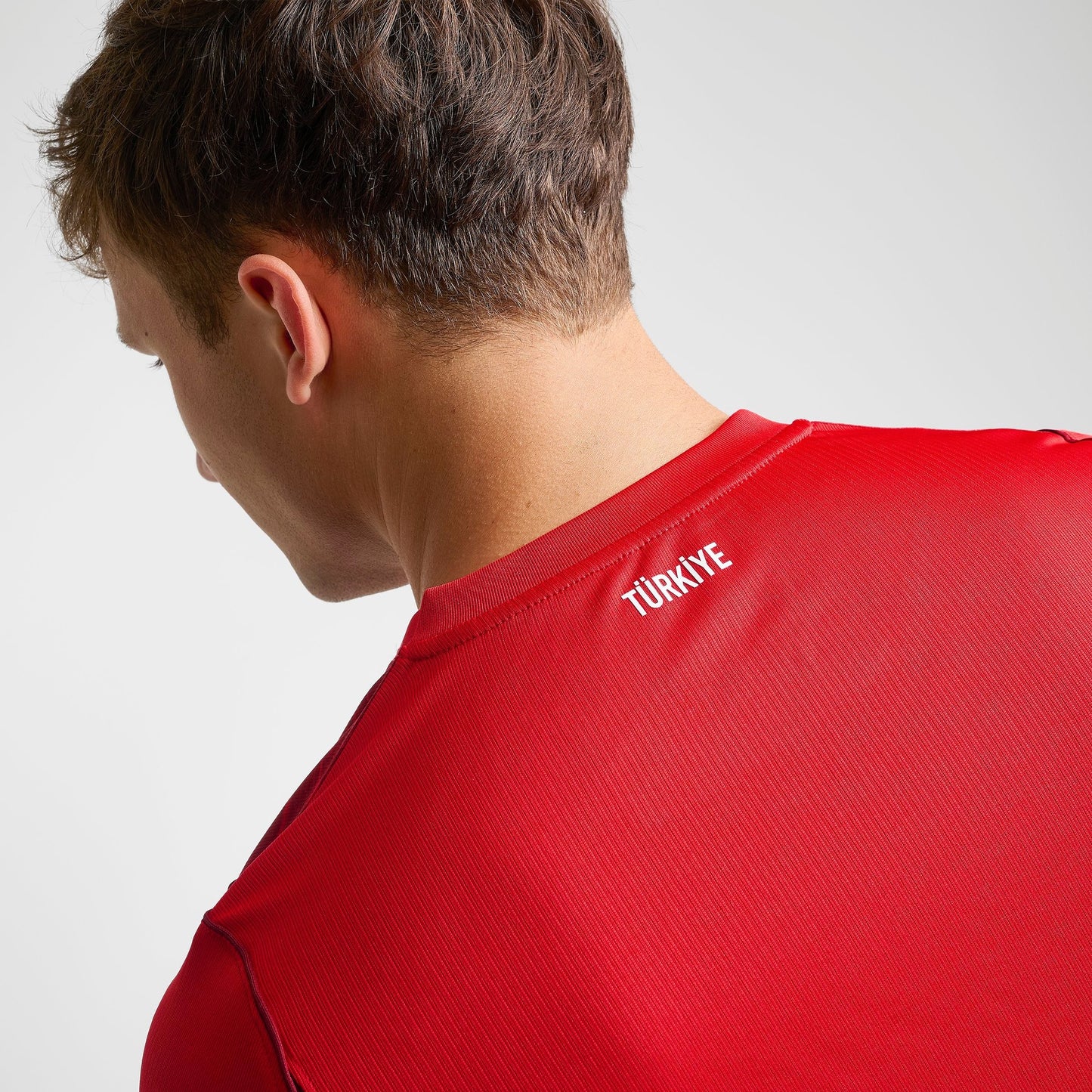 Men's Nike Turkey 2026 Stadium Home Dri-FIT Replica Soccer Jersey - Sport Red