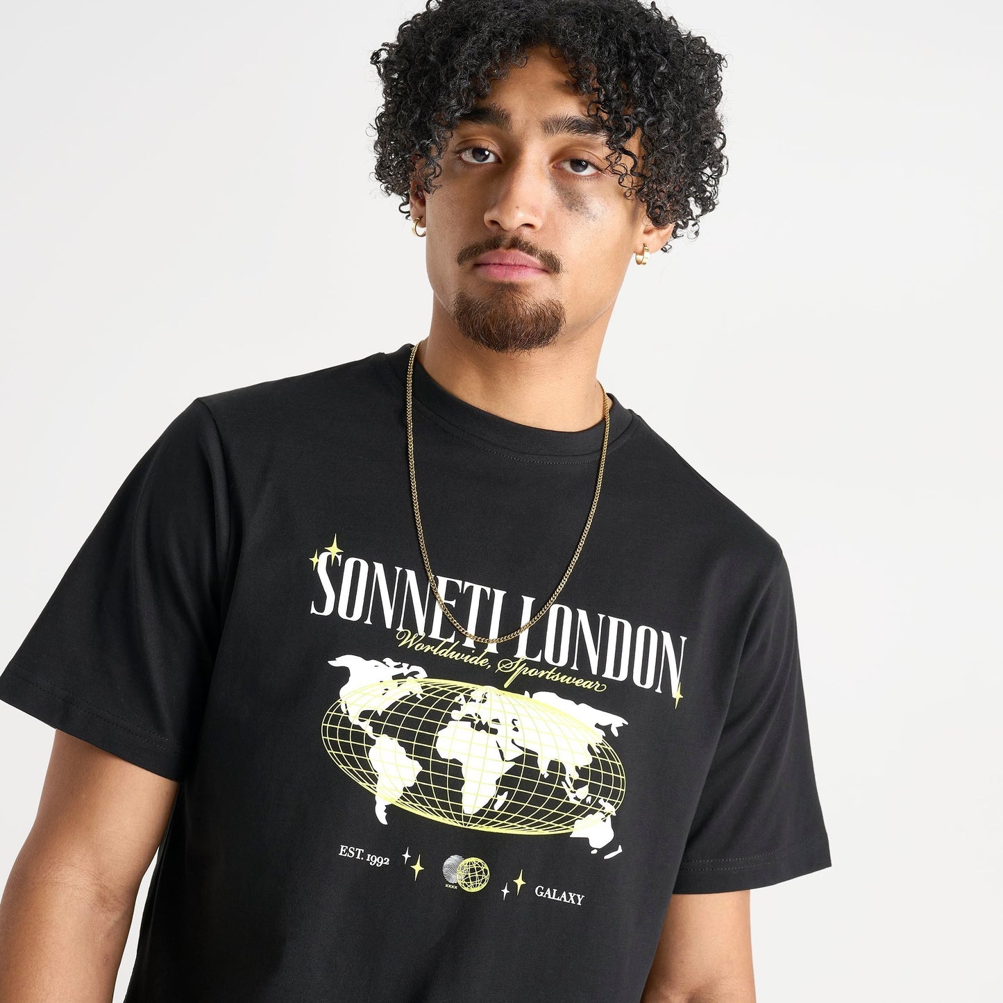 Men's Sonneti London International T-Shirt - Black