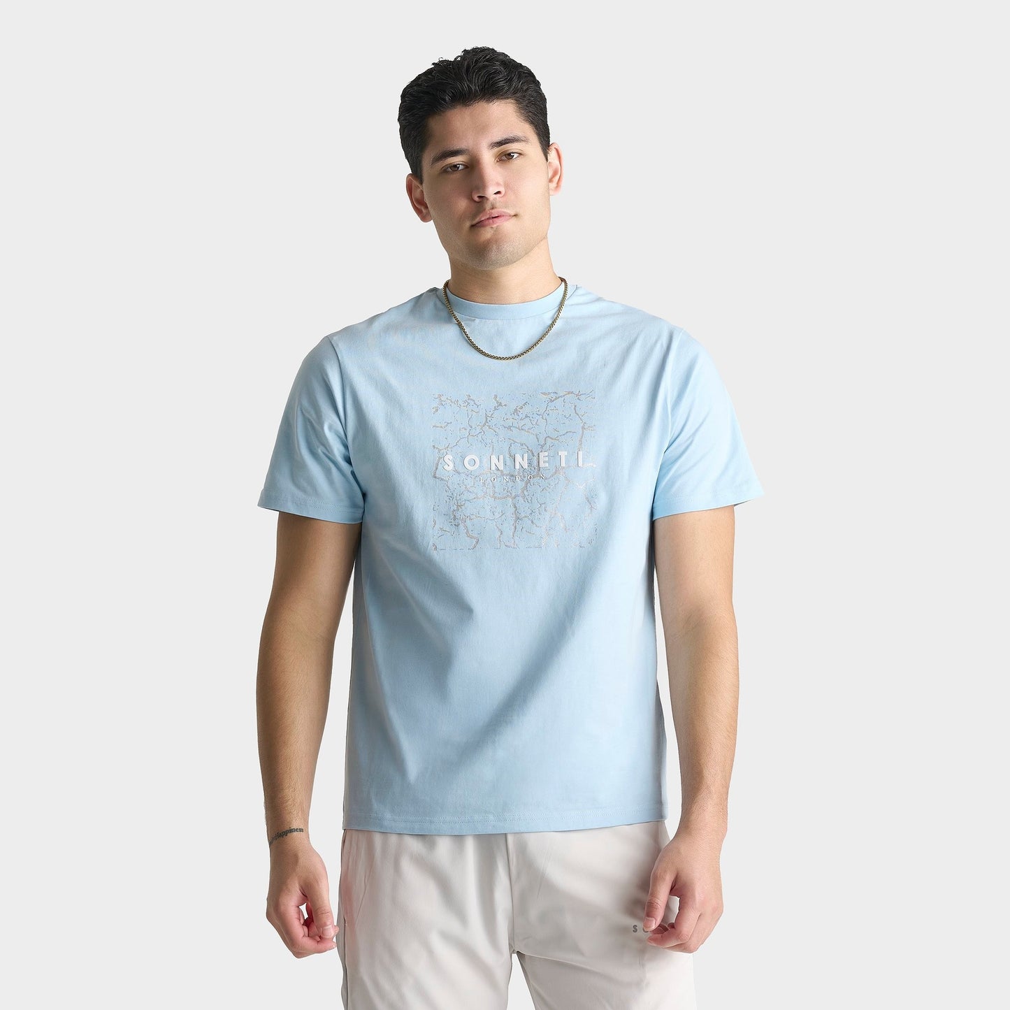 Men's Sonneti Quartz T-Shirt - Cool Blue/Reflective