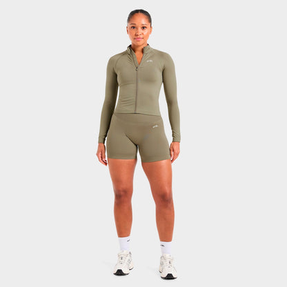 Women's AYBL Adapt Seamless Full-Zip Jacket - Olive