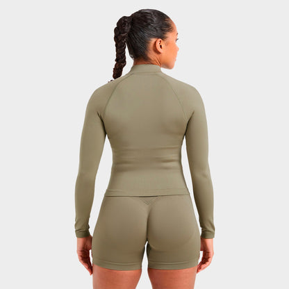 Women's AYBL Adapt Seamless Full-Zip Jacket - Olive