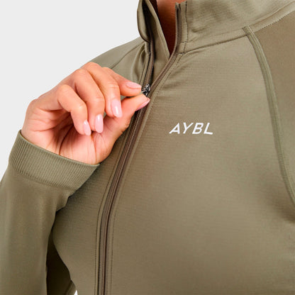 Women's AYBL Adapt Seamless Full-Zip Jacket - Olive