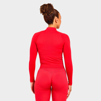 Women's AYBL Adapt Seamless Full-Zip Jacket - Salsa Red