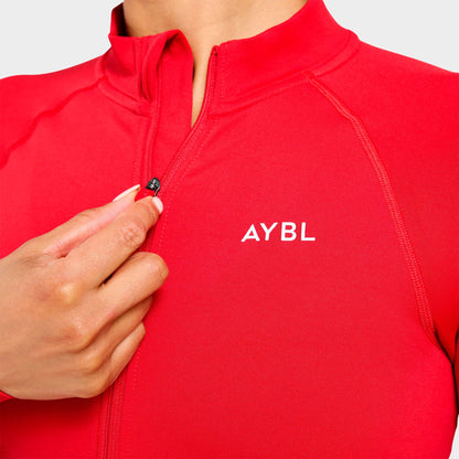 Women's AYBL Adapt Seamless Full-Zip Jacket - Salsa Red