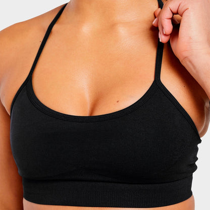 Women's AYBL Empower Seamless Sports Bra - Black
