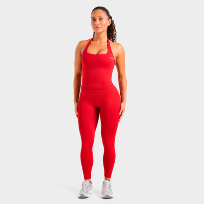 Women's AYBL Enhance Seamless Leggings - Red