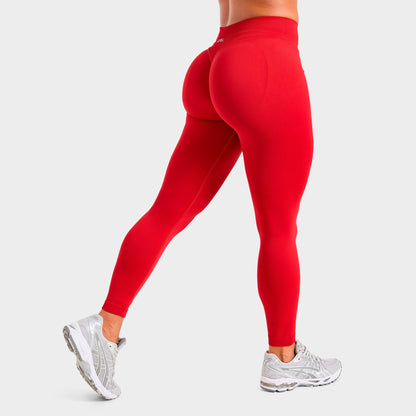 Women's AYBL Enhance Seamless Leggings - Red