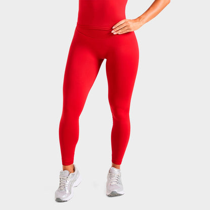 Women's AYBL Enhance Seamless Leggings - Red