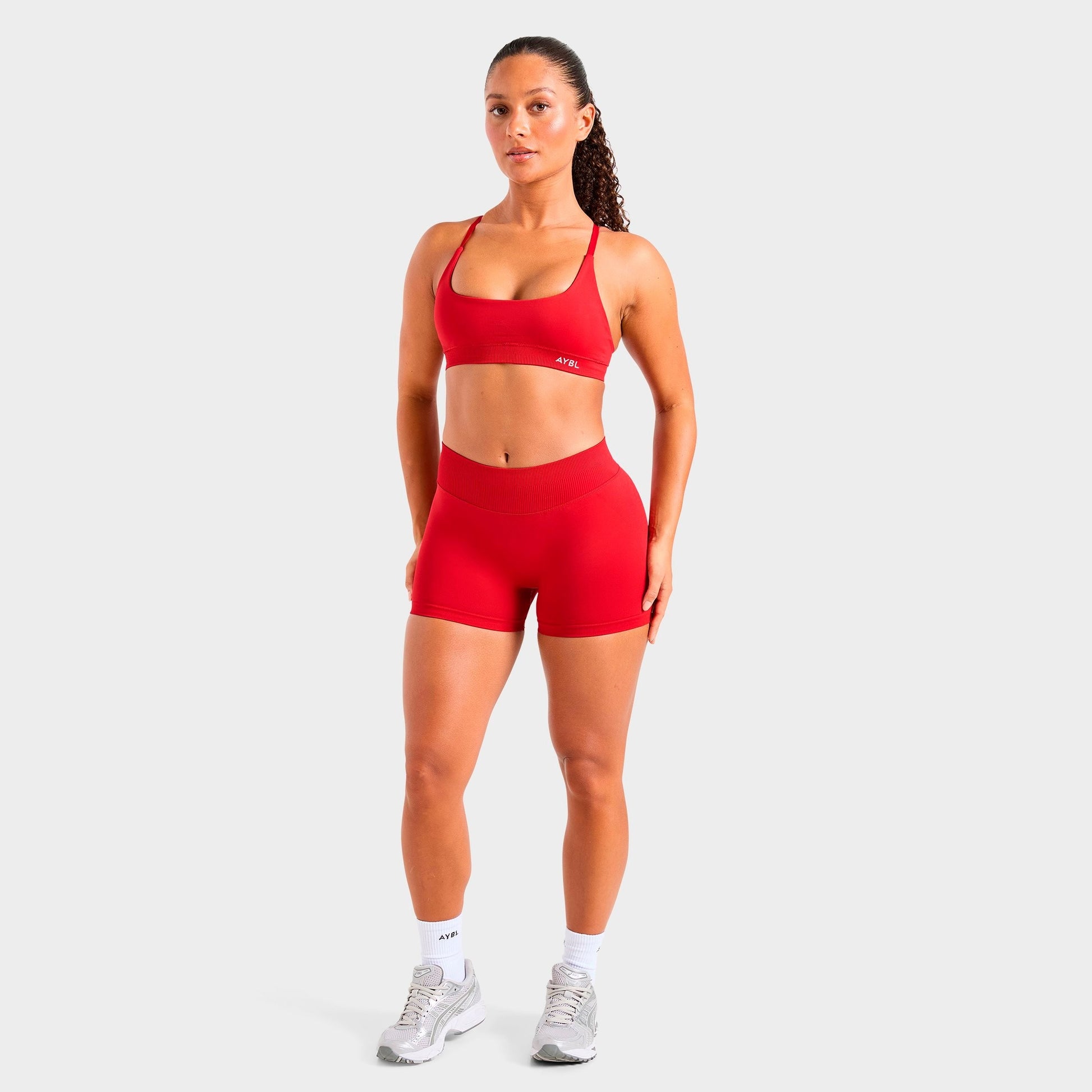 Women's AYBL Enhance Seamless Shorts - Red