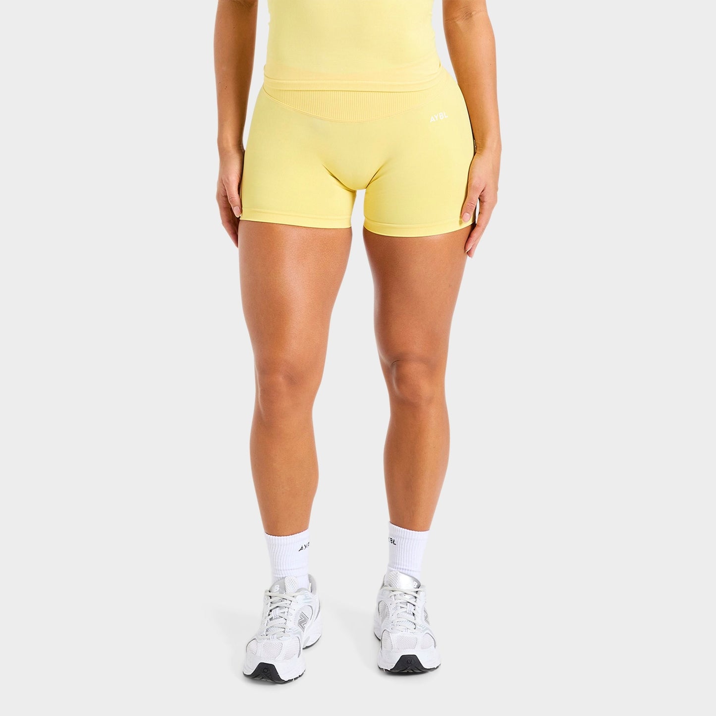 Women's AYBL Enhance Seamless Shorts - Bright Yellow