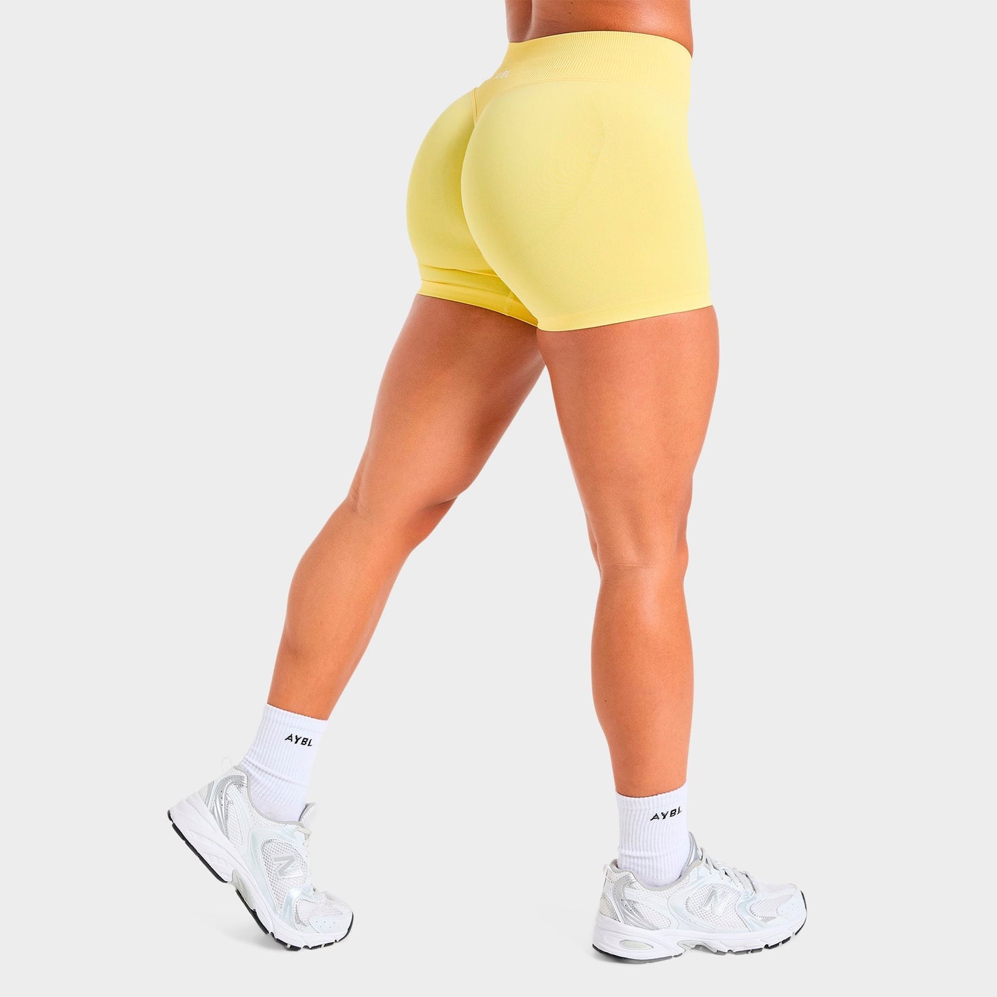 Women's AYBL Enhance Seamless Shorts - Bright Yellow