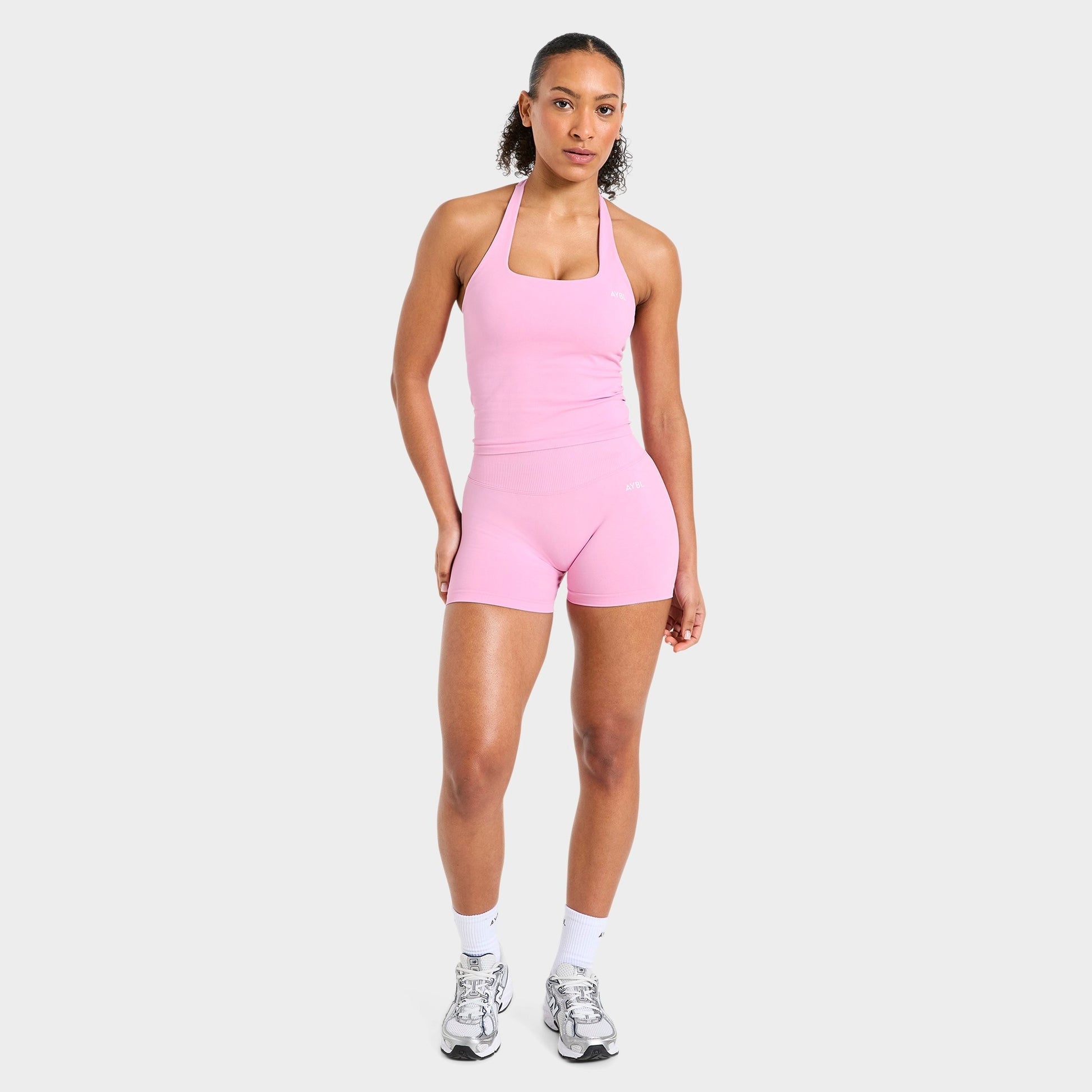 Women's AYBL Enhance Seamless Shorts - Sugar Pink