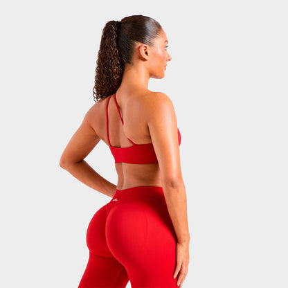 Women's AYBL Enhance Seamless Sports Bra - Red