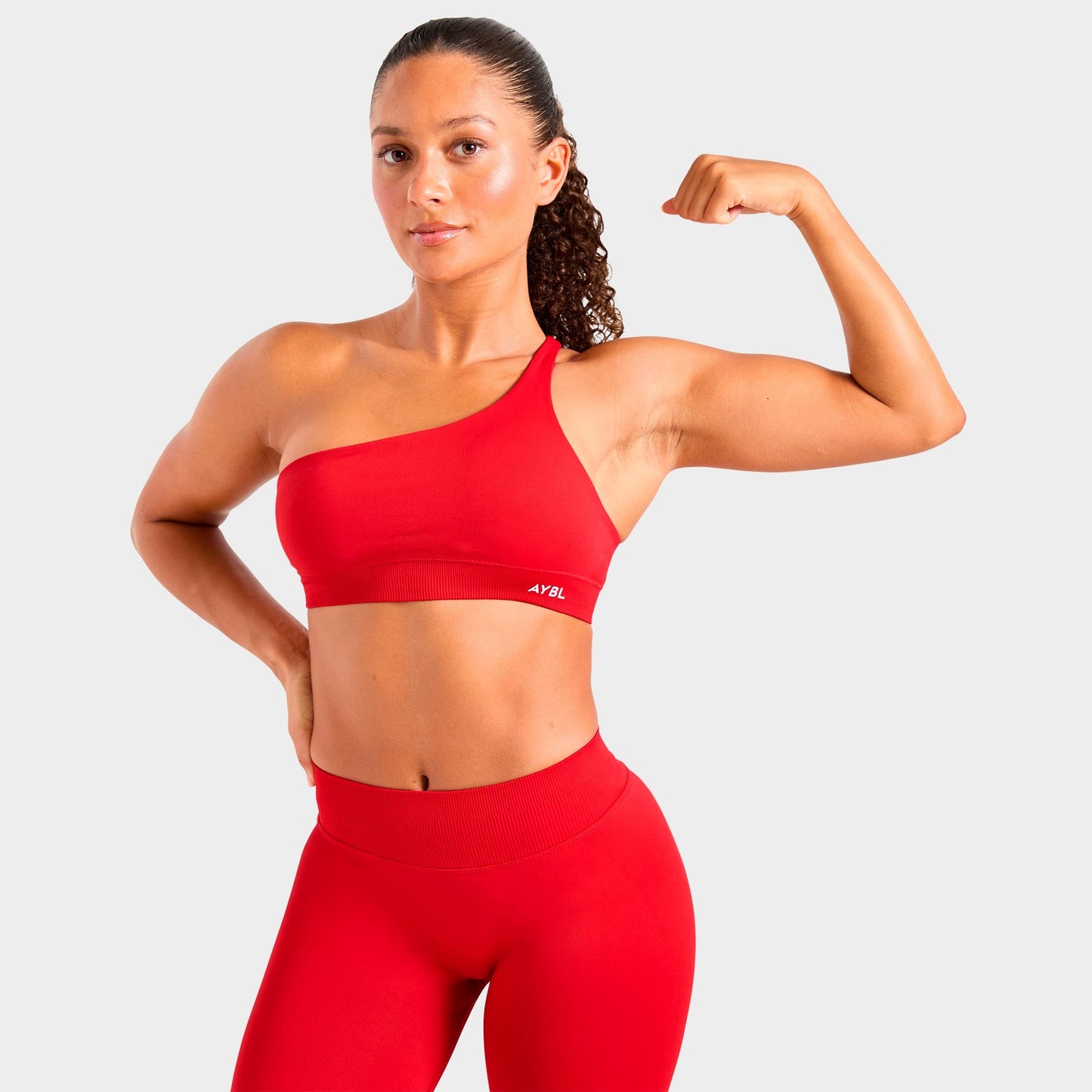 Women's AYBL Enhance Seamless Sports Bra - Red