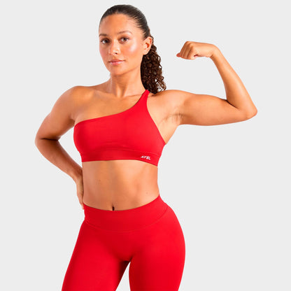 Women's AYBL Enhance Seamless Sports Bra - Red