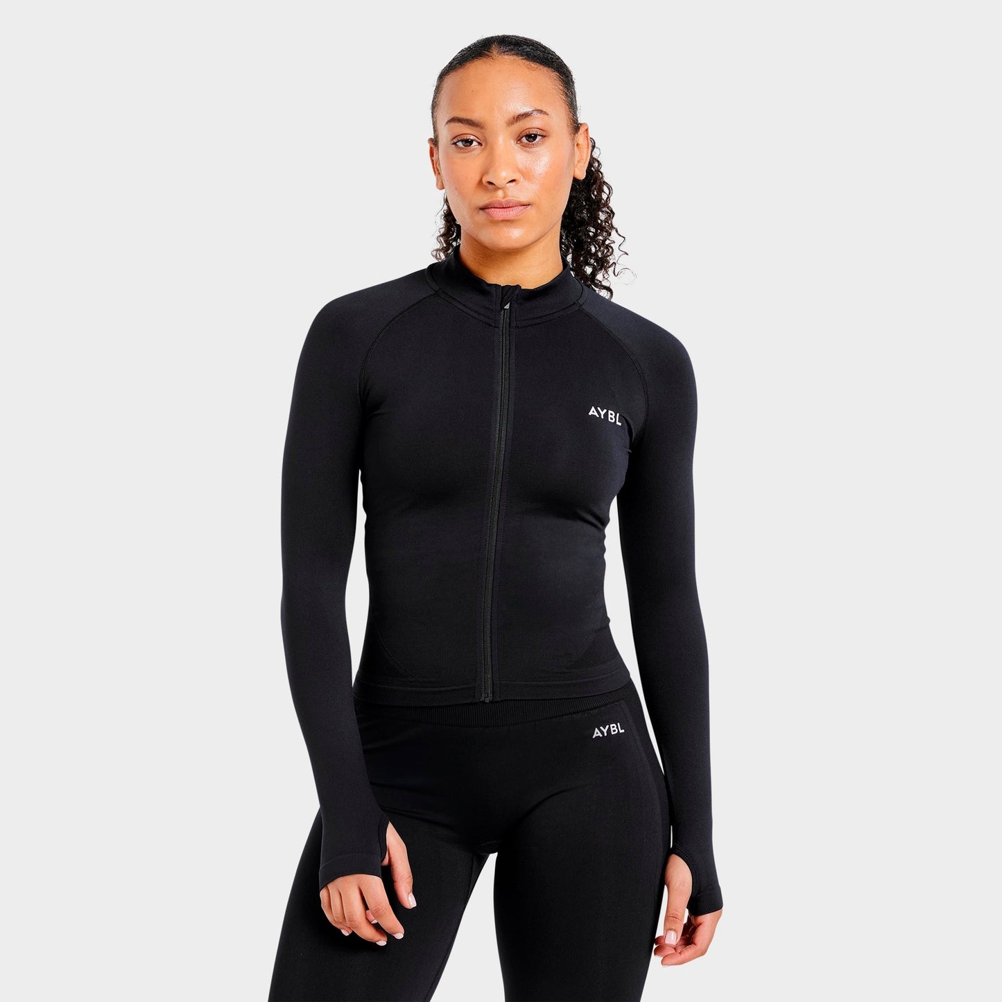 Women's AYBL Empower Seamless Full-Zip Jacket - Black