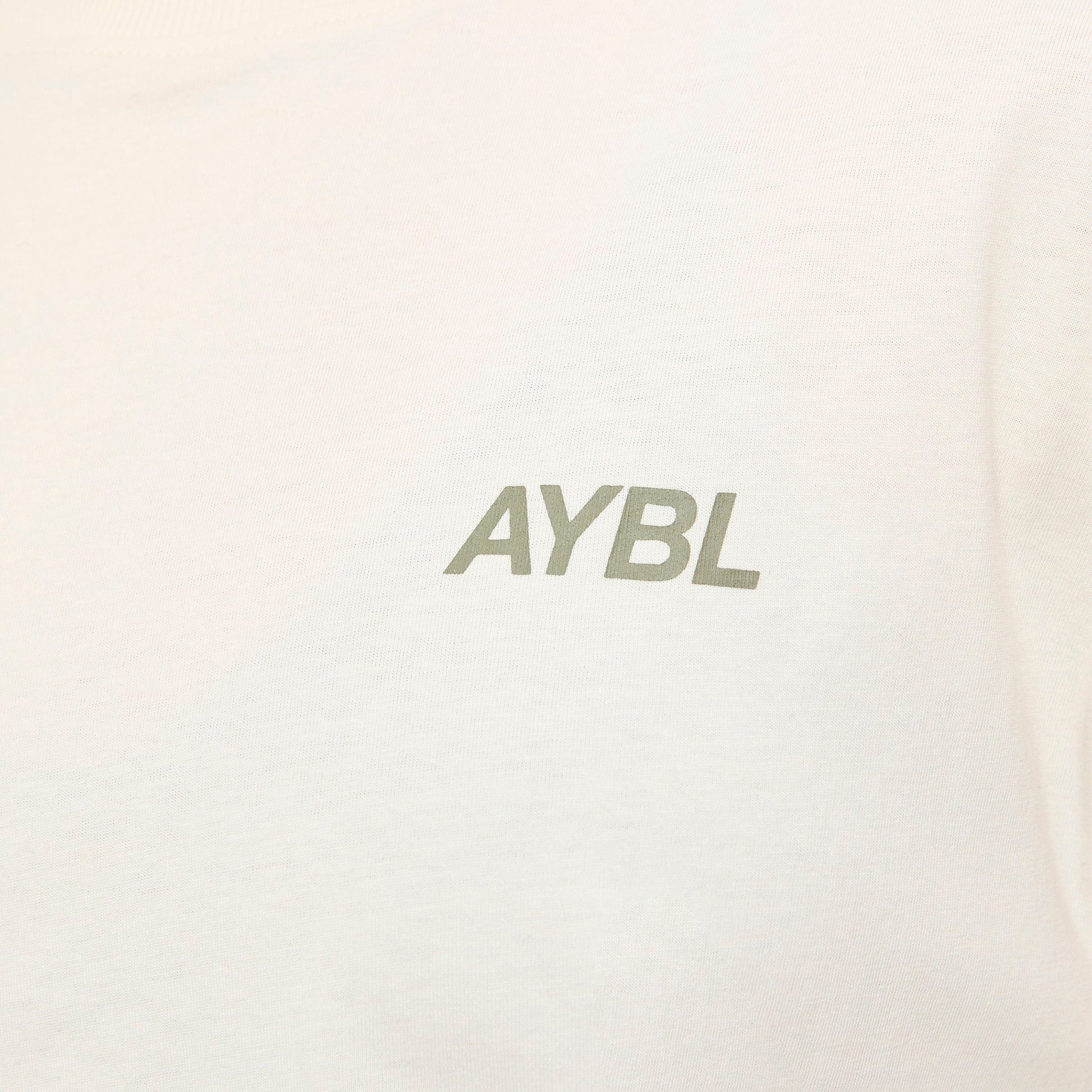 Women's AYBL Sports Club Oversized T-Shirt - White/Muted Olive