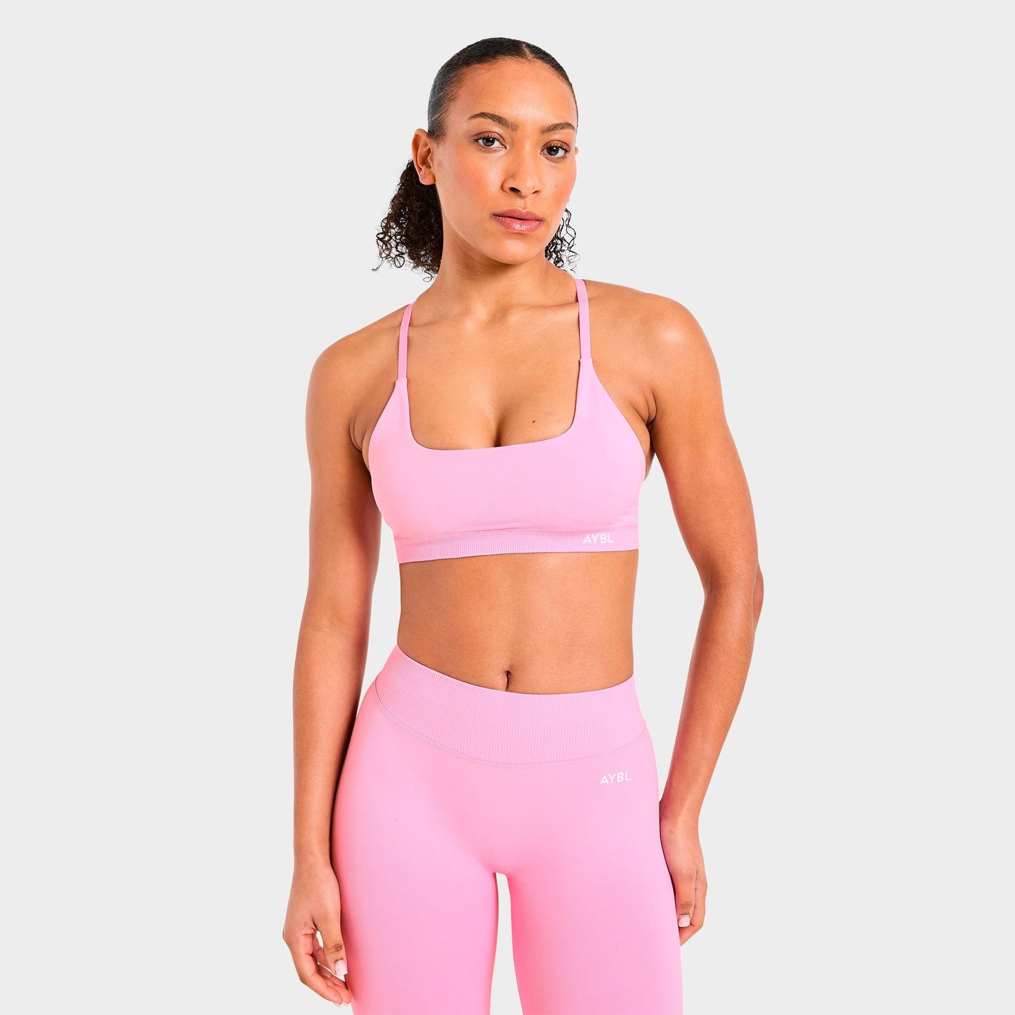Women's AYBL Enhance Seamless Sports Bra - Sugar Pink