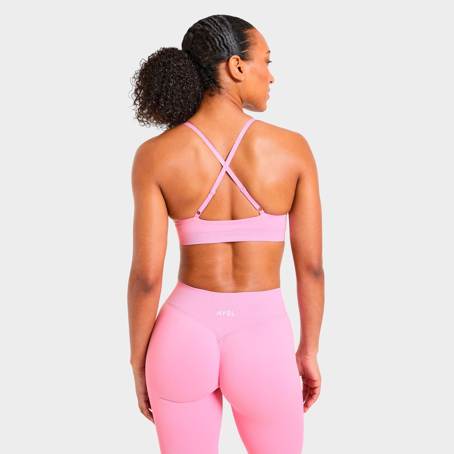 Women's AYBL Enhance Seamless Sports Bra - Sugar Pink