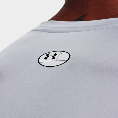 Men's Under Armour HeatGear® Long-Sleeve Training Top - Mod Grey/Black