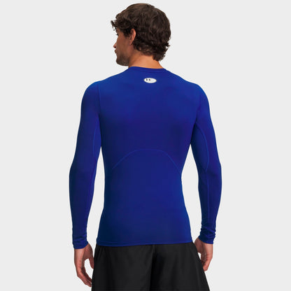 Men's Under Armour HeatGear® Long-Sleeve Training Top - Royal/White