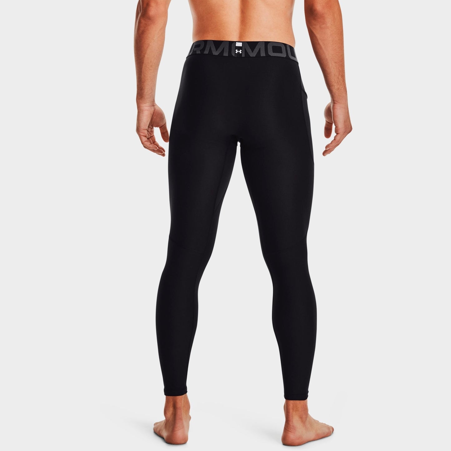 Men's Under Armour HeatGear® Training Leggings - Black/White