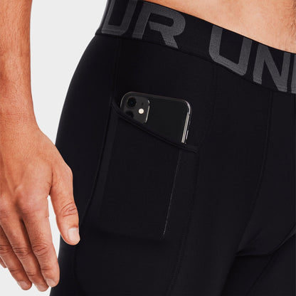 Men's Under Armour HeatGear® Training Leggings - Black/White
