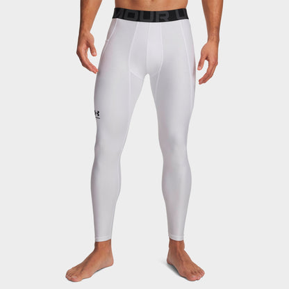 Men's Under Armour HeatGear® Training Leggings - White/Black