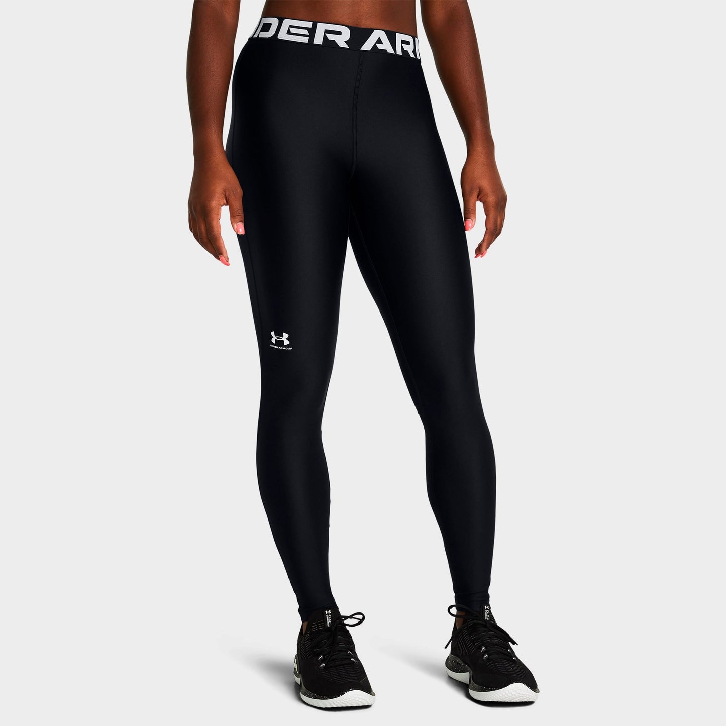 Women's Under Armour Heatgear® Leggings - Black/White