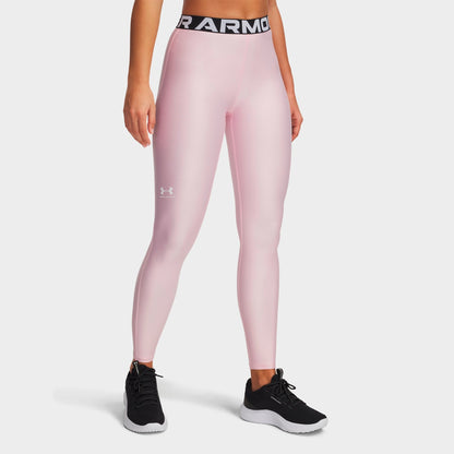 Women's Under Armour Heatgear® Leggings - Prime Pink/White