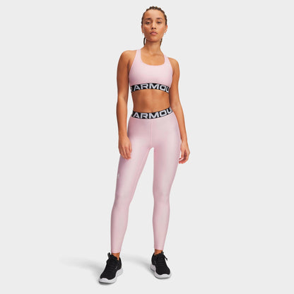 Women's Under Armour Heatgear® Leggings - Prime Pink/White