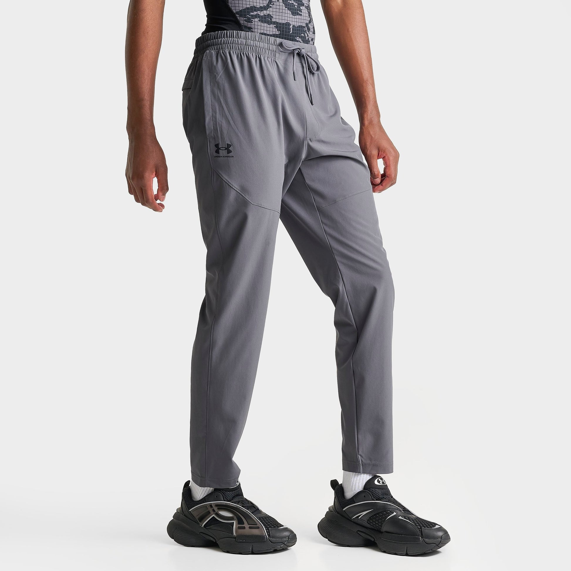 Men's Under Armour Vibe Woven Pants - Castlerock
