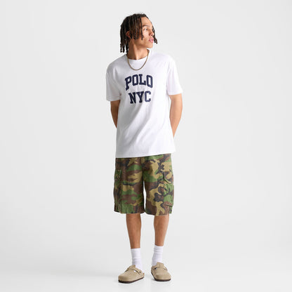 Men's Polo Ralph Lauren Classic Fit Jersey Graphic T-Shirt - White