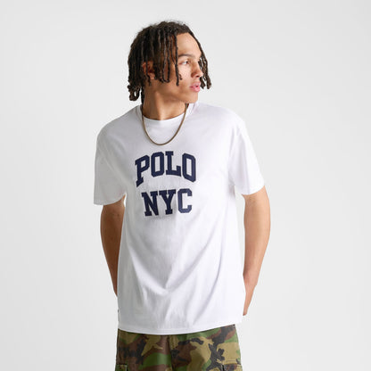 Men's Polo Ralph Lauren Classic Fit Jersey Graphic T-Shirt - White