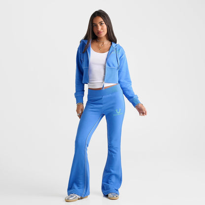Women's True Religion Big T Flare Sweatpants - Super Sonic