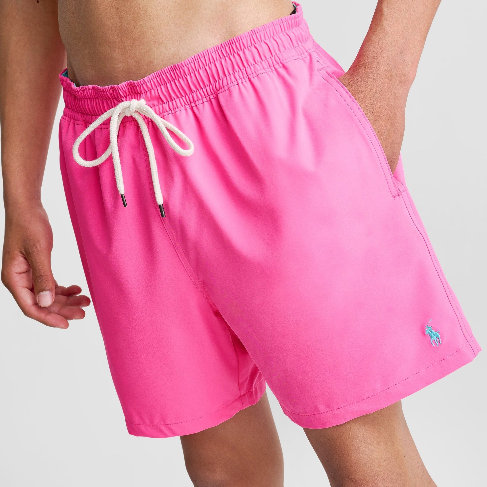 Men's Polo Ralph Lauren Traveler Swim Shorts - Baja Pink