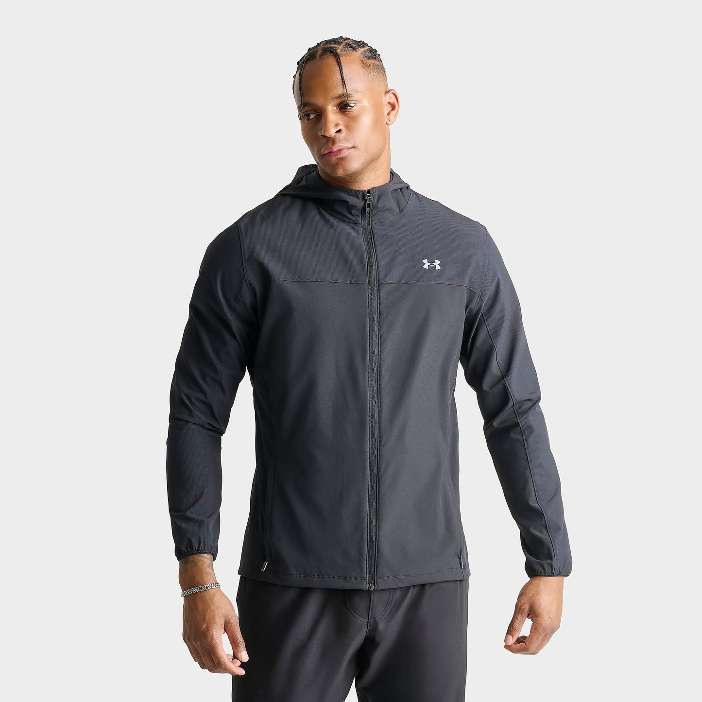 Men's Under Armour Velociti Pro Storm Jacket - Black/Black/Reflective
