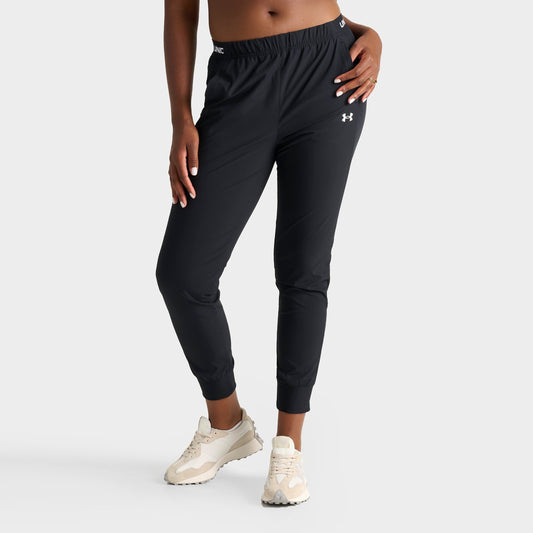 Women's Under Armour Woven Pants - Black