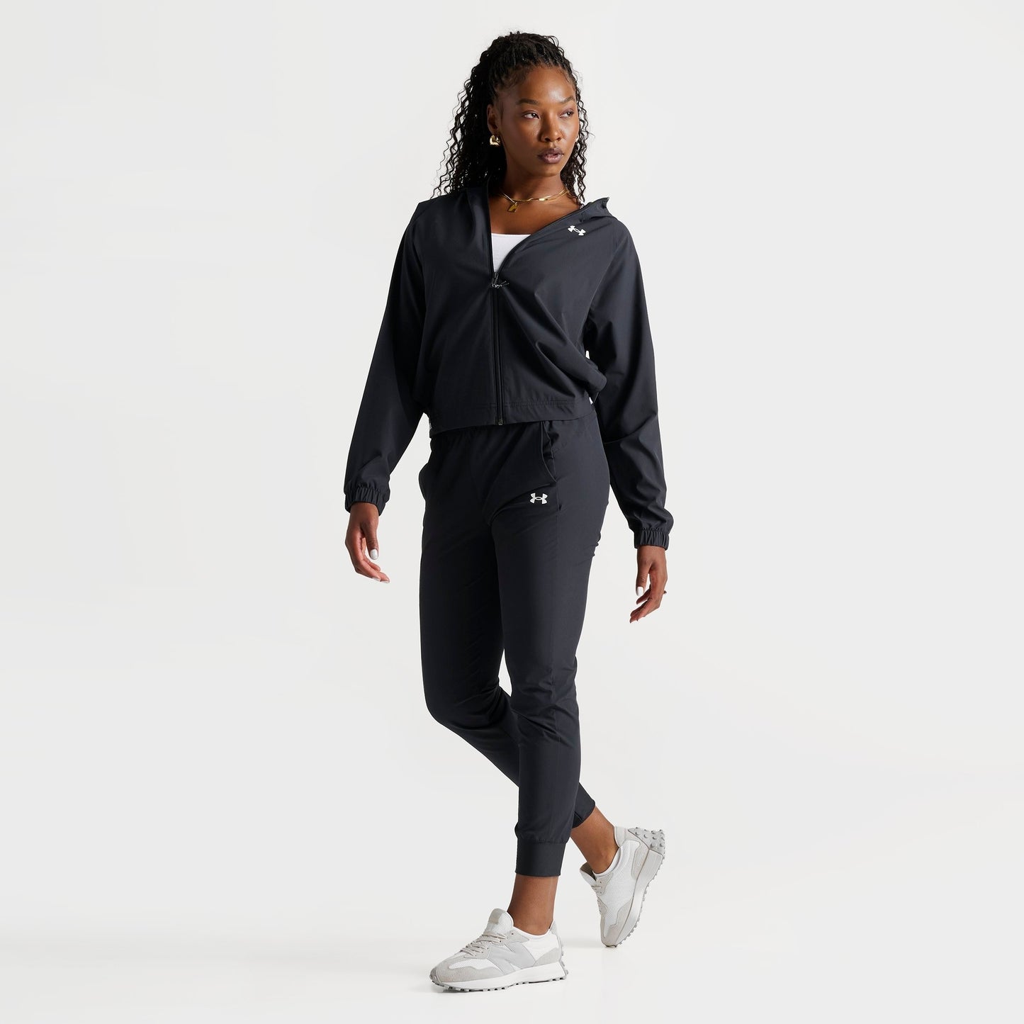 Women's Under Armour Woven Pants - Black