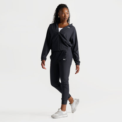 Women's Under Armour Woven Pants - Black