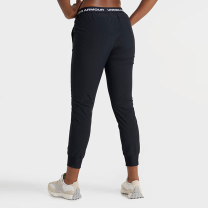 Women's Under Armour Woven Pants - Black